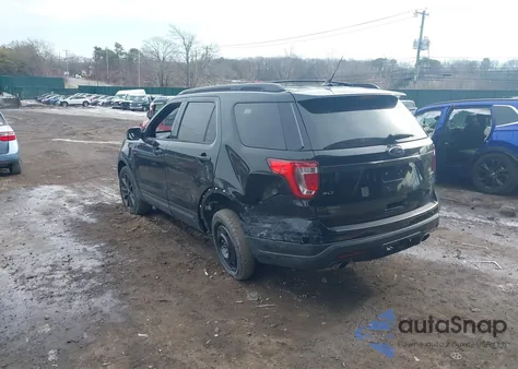 2018 Ford Explorer Xlt from USA, damaged, VIN 1FM5K8D81JGA38954